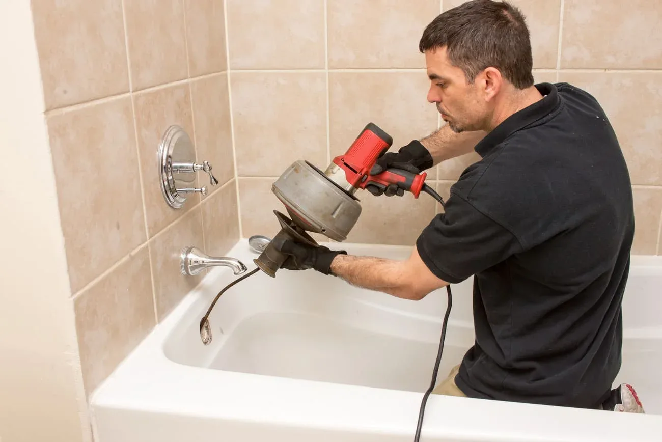 Shower and tub drain cleaning in Kingsville, Ontario