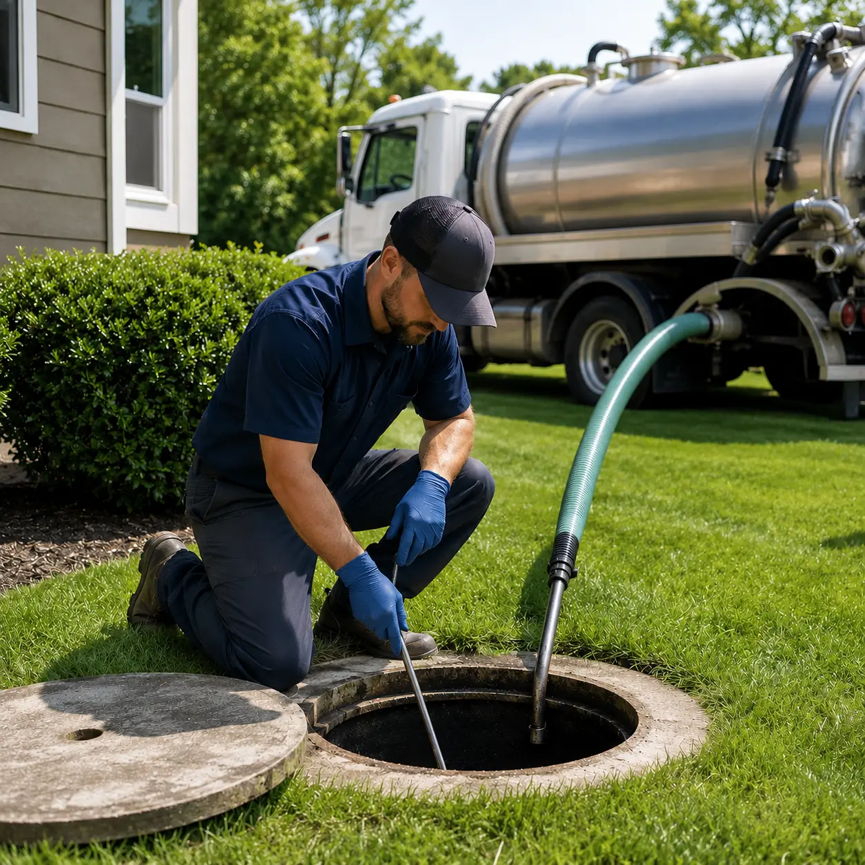 Septic tank pumping in Kingsville Ontario