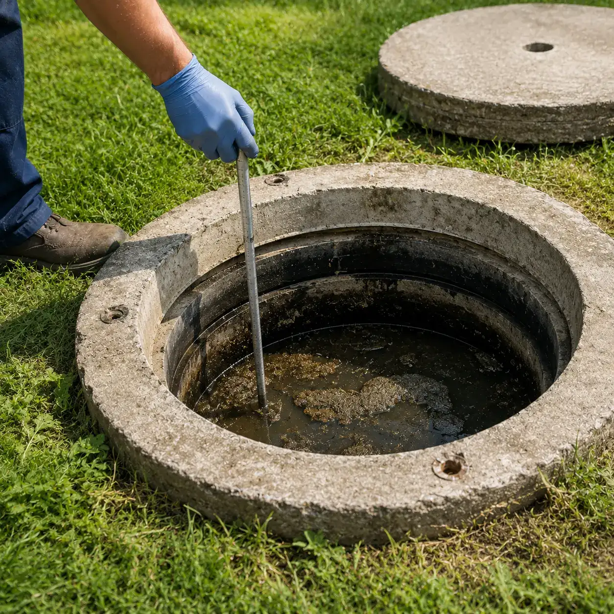 Septic inspection in Kingsville Ontario
